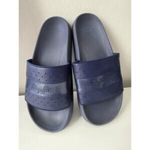 Rapha Slides Size 41 All Hail The Rest Day Blue
